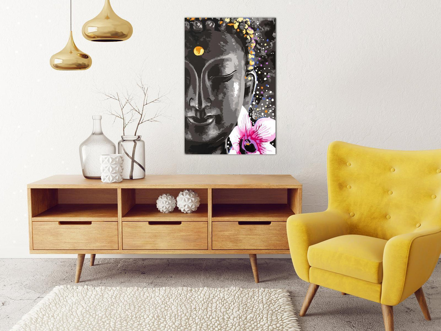 Buddha og blomsten