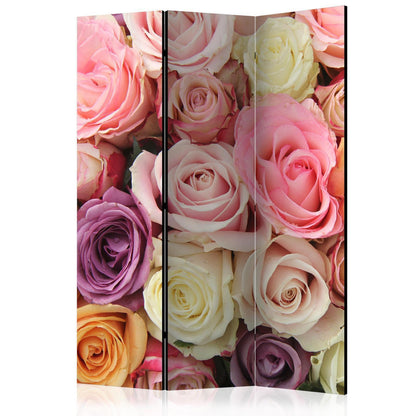 Pastellfargede roser