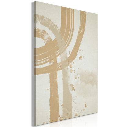 Beige minimalisme (1 del) Vertikal