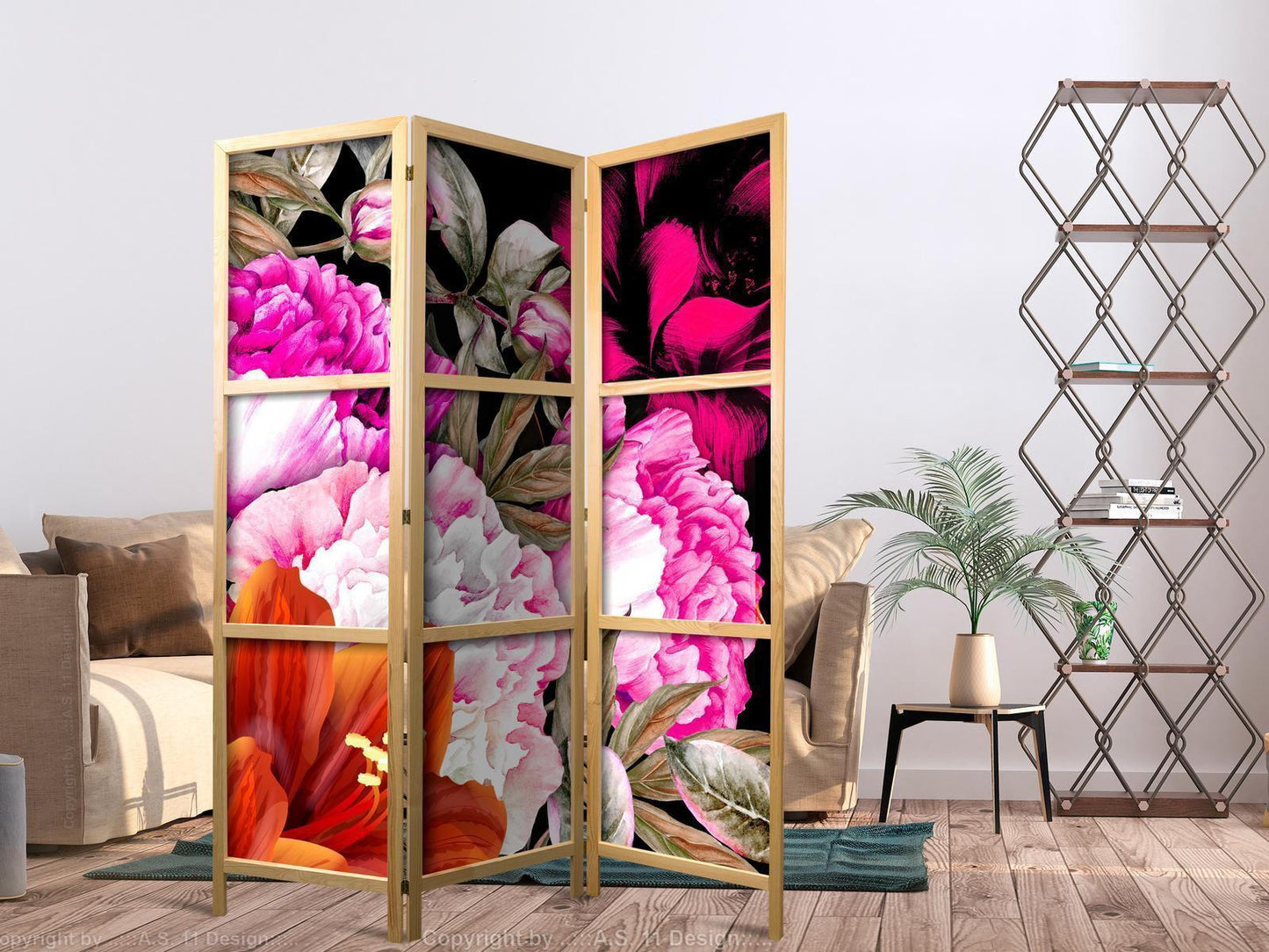 Overflod av blomster I