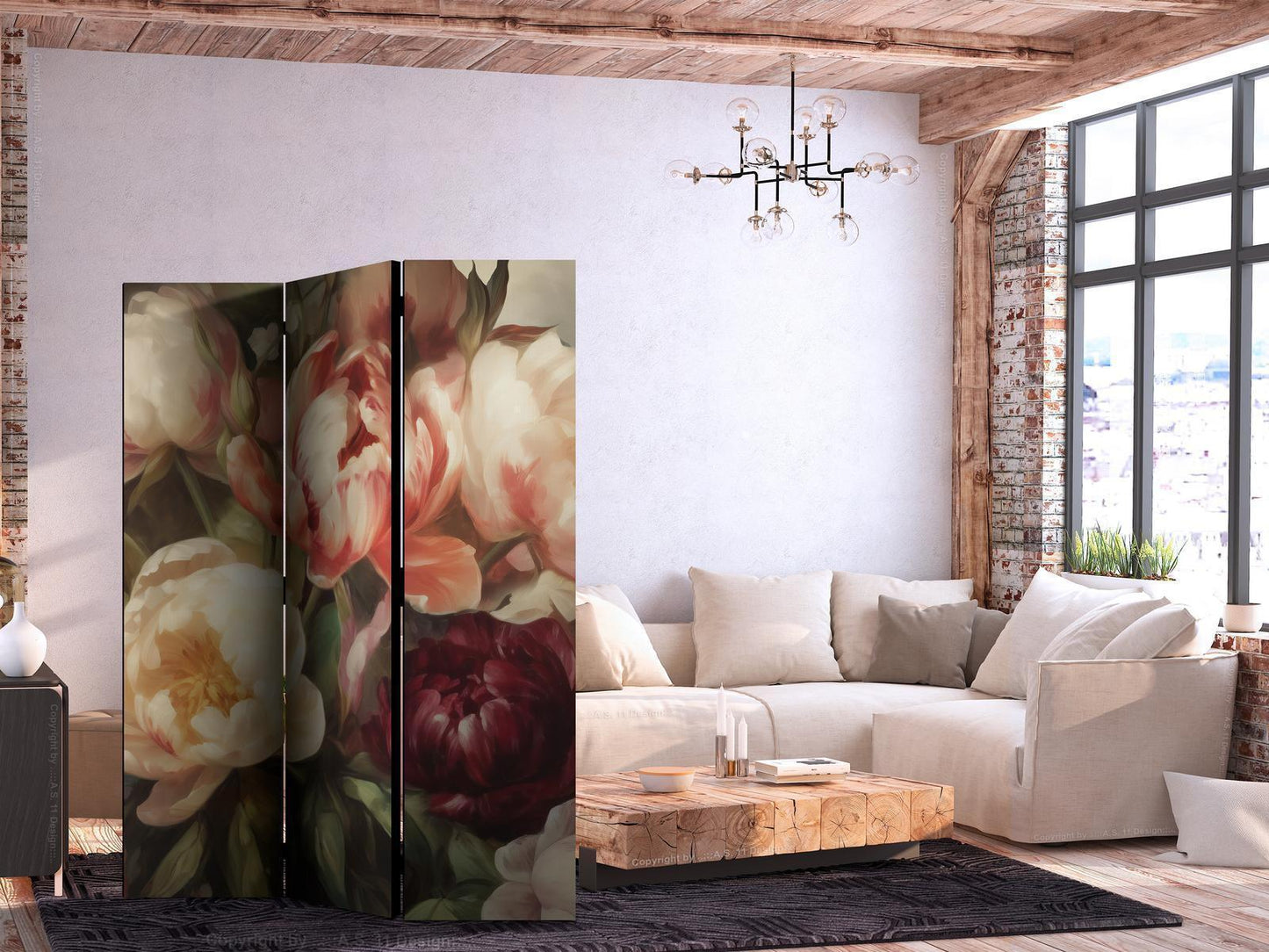 Blomstrende pioner - Karismatiske blomster badet i sollys