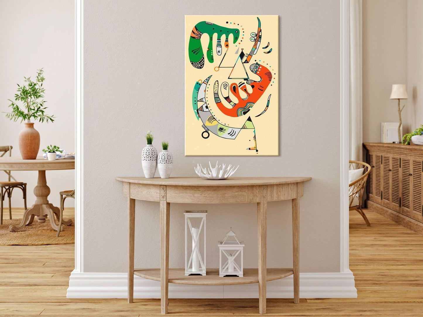 Vasily Kandinsky: Vert et rouge