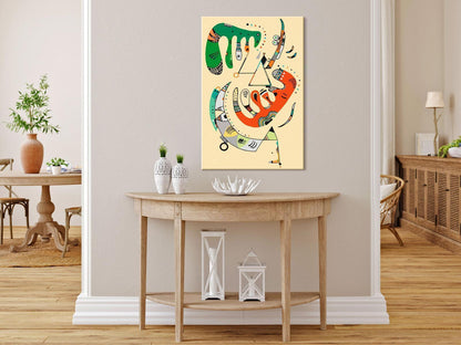 Vasily Kandinsky: Vert et rouge