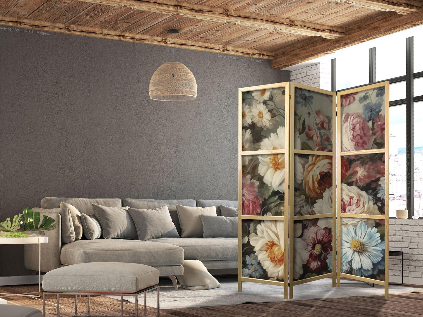 Duft av natur - vakre hageblomster i pastellfarger