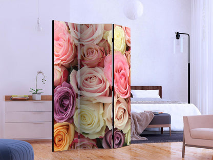 Pastellfargede roser
