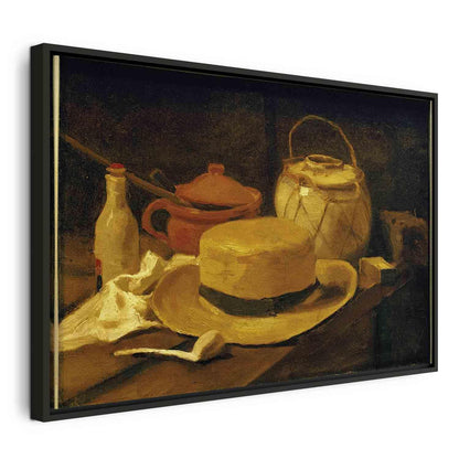 Stilleben med gul stråhatt (Vincent Van Gogh)