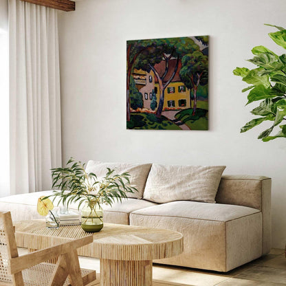 Staudacherhaus i Tegernsee (August Macke)