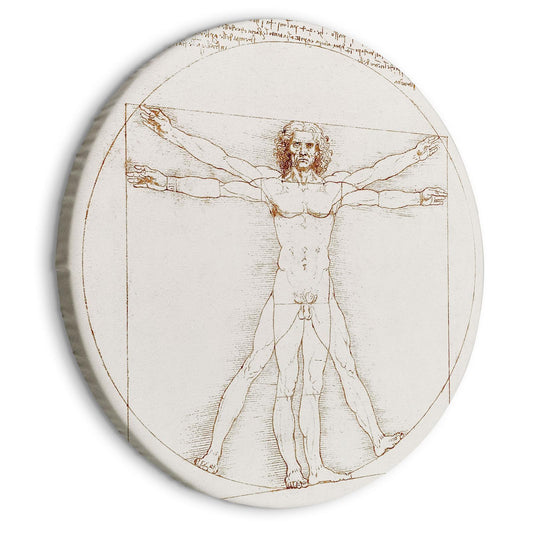 Den vitruviske mannen av Leonardo da Vinci - En tegning av menneskekroppens proporsjoner