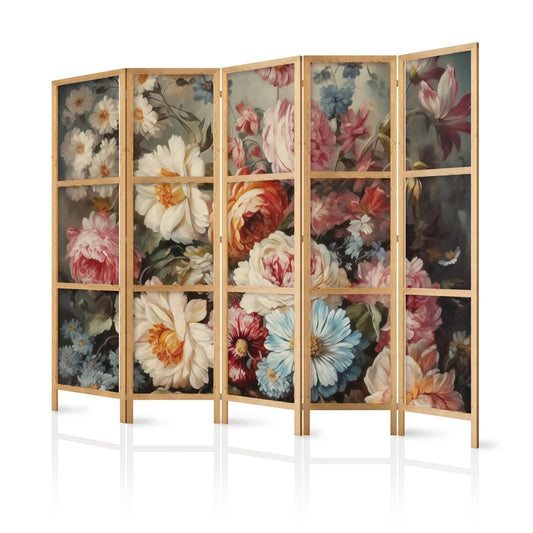 Duft av natur - Vakre hageblomster i pastellfarger