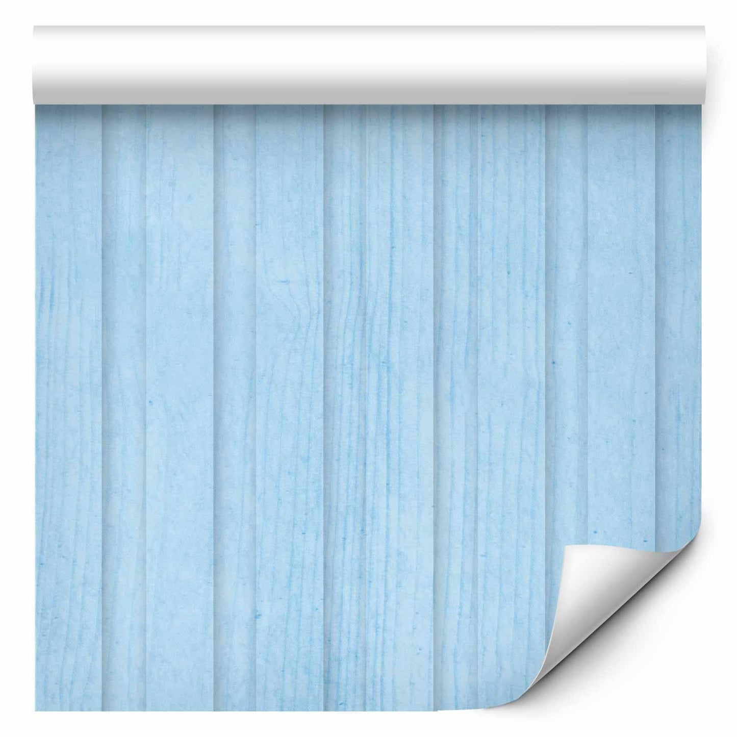 Blå paneler - Treplanker i en pastellblå nyanse