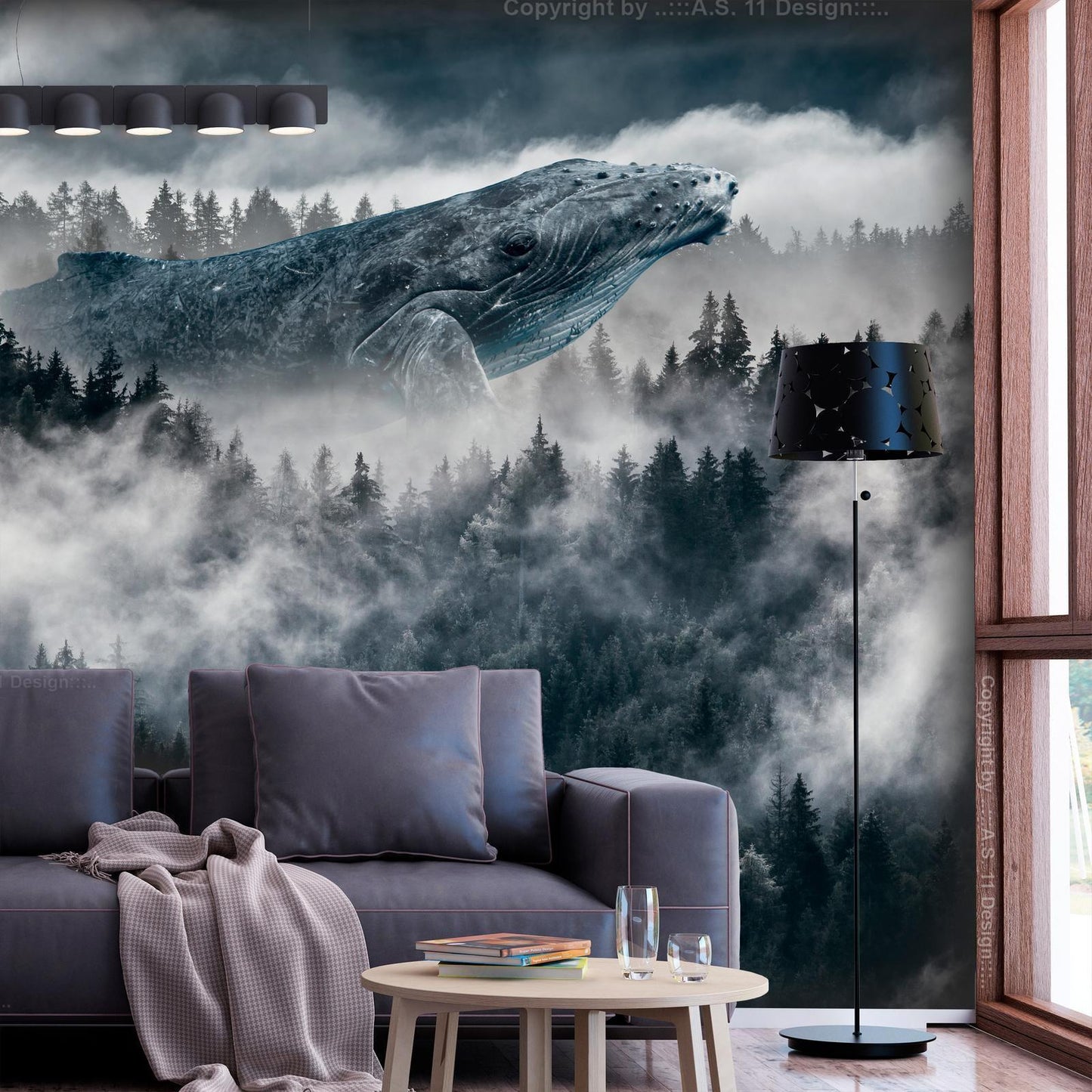 Wall Mural - Søvinge rom