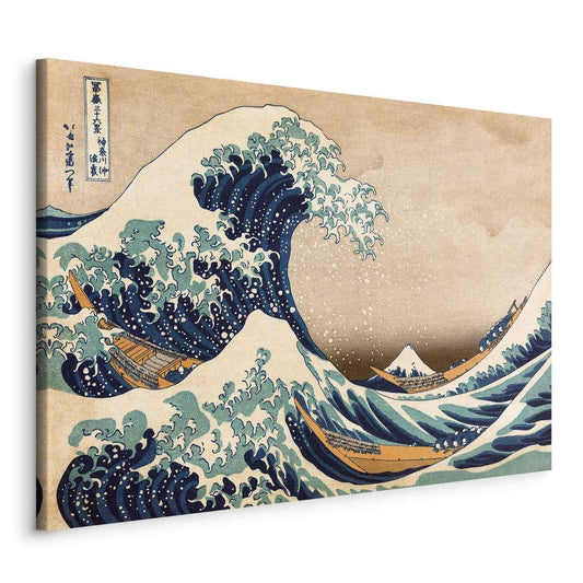 Den store bølgen utenfor Kanagawa (Reproduksjon)