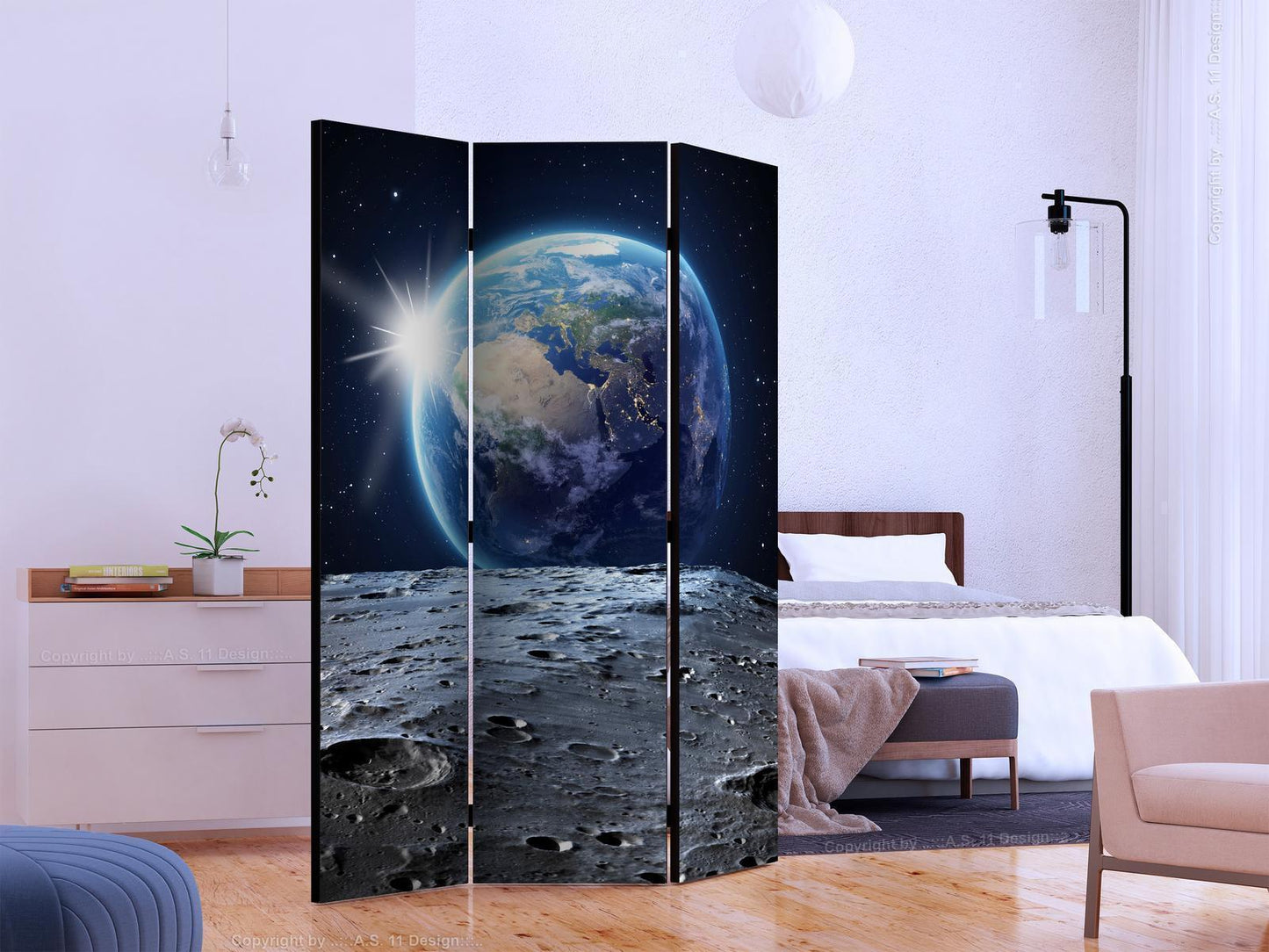 Utsikt over den blå planeten