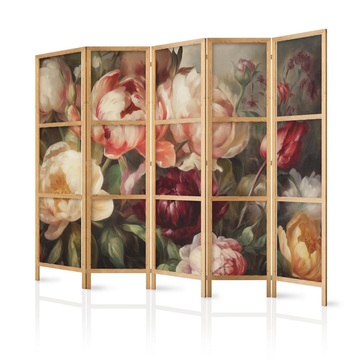 Blomstrende pioner - Karismatiske blomster badet i sollys