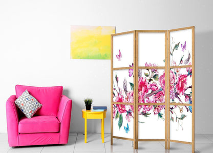 Stil: Blomster og sommerfugler