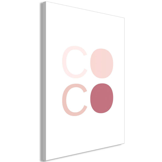 Rosa Coco (1 del) Vertikal